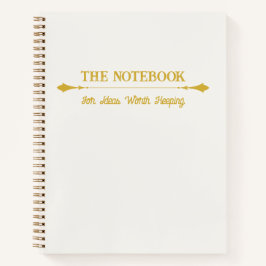 Het Notitieboek | Minimalistische Ivoorkleurige Go