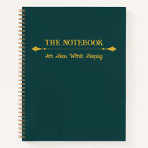 Het Notitieboek | Minimalistische Smaragdgroene Go