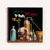 Het Notitieboek van de alchemist Mad Scientist (Voorkant)