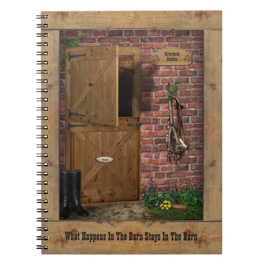 Het Notitieboek van de barrière met klantgerichte  (Voorkant)