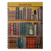 Het Notitieboek van de Boek van de Bibliotheek van (Voorkant)