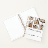 Het Notitieboek van de familie met foto's collage  (Binnen)