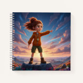 Het notitieboek van de geestdriftige jonge ontdekk (Voorkant)