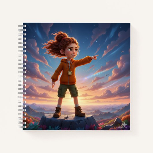 Het notitieboek van de geestdriftige jonge ontdekk (Voorkant)