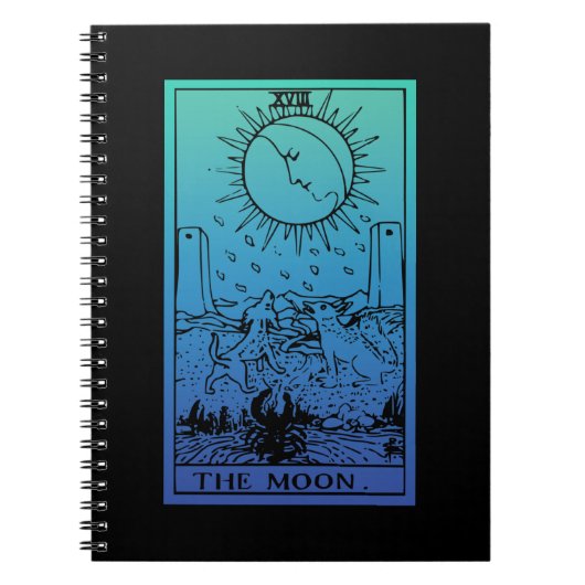 Het Notitieboek van de Gradiënt van de Moon Tarot  (Voorkant)