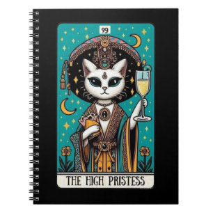 Het Notitieboek van de Hogepriesteres Cat Tarot