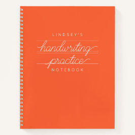 Het Notitieboek van de Praktijk van de Handschrijv