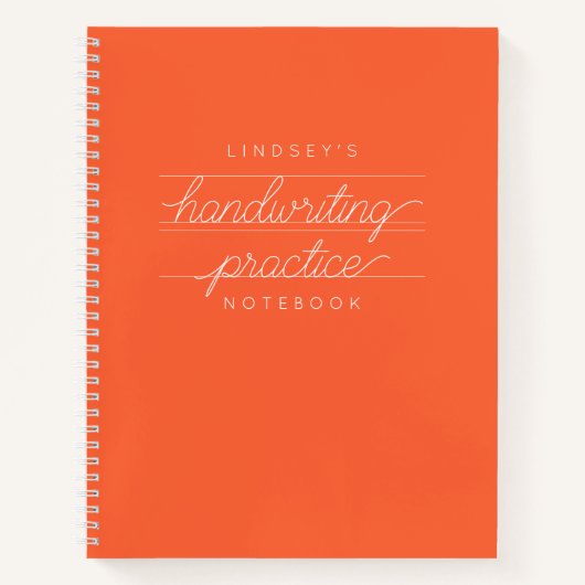 Het Notitieboek van de Praktijk van de Handschrijv (Voorkant)