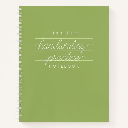 Het Notitieboek van de Praktijk van de Handschrijv (Voorkant)