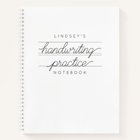 Het Notitieboek van de Praktijk van de Handschrijv (Voorkant)