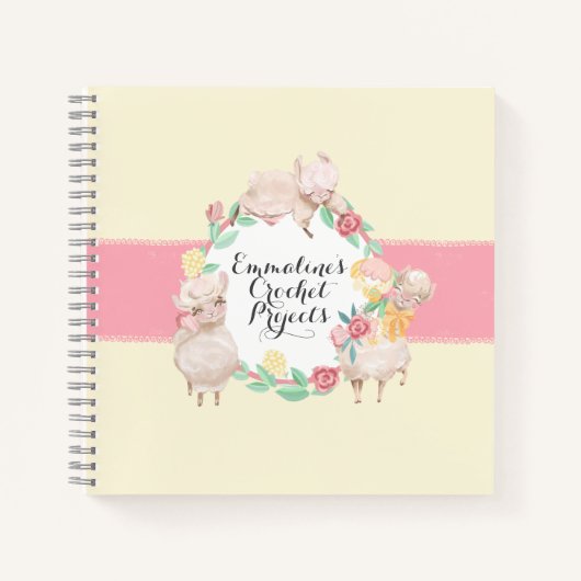 Het Notitieboek van de Projecten van Crochet met C (Voorkant)