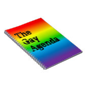 Het Notitieboek van de Rainboog van de Gradiënt va (Rechterzijde)