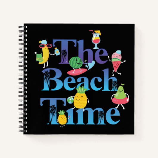 Het Notitieboek van de Tijd van de Beach (Voorkant)