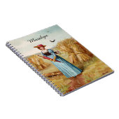 Het notitieboek van de vrouw in het korenveld (Rechterzijde)