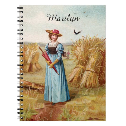 Het notitieboek van de vrouw in het korenveld (Voorkant)