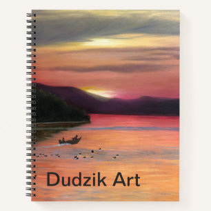 Het Notitieboekje van de Baai van de zonsondergang Notitieboek