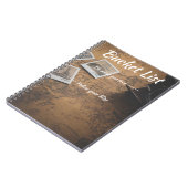 Het Notitieboekje van de Lijst van de emmer Notitieboek (Linkerzijde)