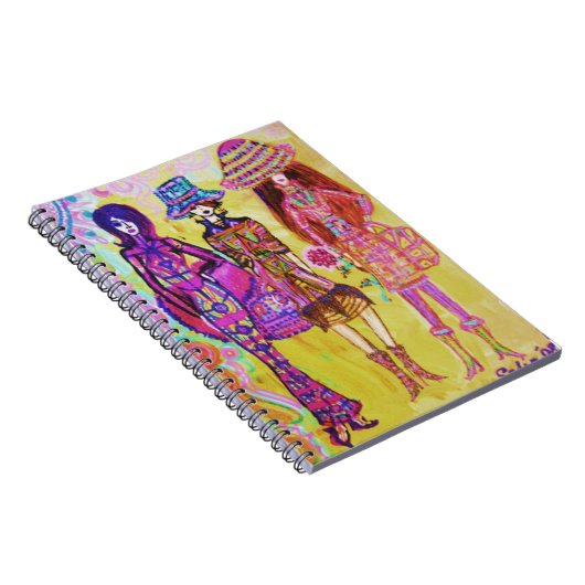 Het Notitieboekje van de Meisjes van de mode Notitieboek (Rechterzijde)