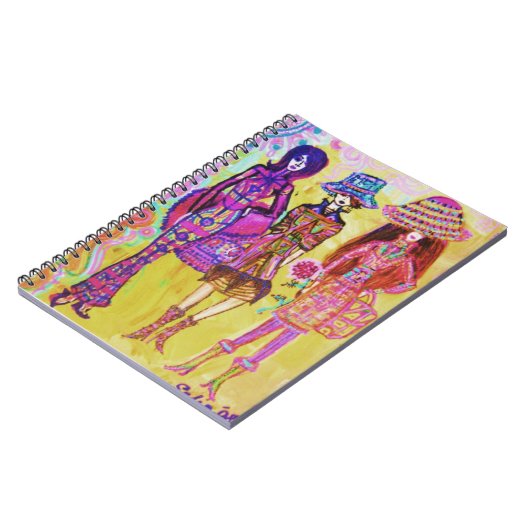 Het Notitieboekje van de Meisjes van de mode Notitieboek (Linkerzijde)