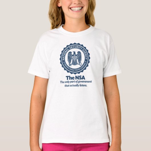 Het NSA Parody Shirt (Voorkant)