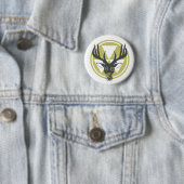Het nucleaire effect ronde button 5,7 cm (In situ)