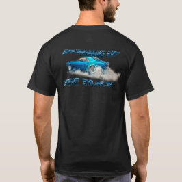Het nummer opbranden t-shirt