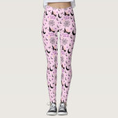 Het nummer "Run Away With Me" van Halloween Witch  Leggings (Voorkant)