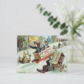 Het nummer wissen briefkaart (Staand voorkant)