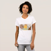 Het Nurturer Confidence Archetype V-Neck T-Shirt (Voorkant volledig)