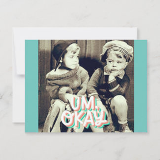 Het O.U.R. Gang Collectie Briefkaart nr. 1