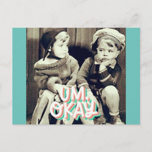 Het O.U.R. Gang Collectie Briefkaart nr. 1 (Voorkant)