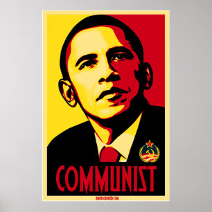 Het Obama-communistische Poster van Amerika83