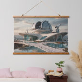 Het Observatorium Hangend Wandkleed (Slaapkamer)