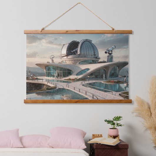 Het Observatorium Hangend Wandkleed (Slaapkamer)