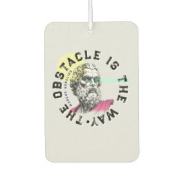 Het obstakel is de weg – Marcus Aurelius Luchtverfrisser