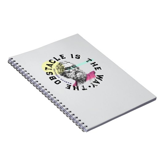 Het obstakel is de weg – Marcus Aurelius Notitieboek (Rechterzijde)