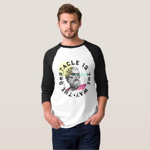 Het obstakel is de weg – Marcus Aurelius T-shirt