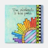 Het obstakel is ThePath Magneet (Voorkant)