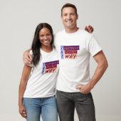 Het obstakel wordt weg t-shirt (Unisex)