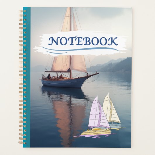 Het "Ocean Whisper" Digitale Notitieboek (Voorkant)