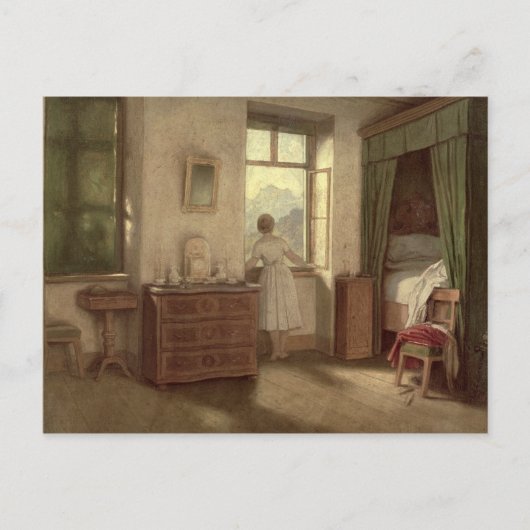 Het ochtenduur briefkaart (Voorkant)