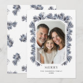 Het Octagon Lijst en de Springs Feestdagenkaart (Voorkant / Achterkant)