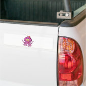 Het octopus bumpersticker (Op Truck)