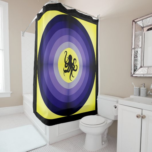 Het Octopus Douchegordijn (In situ)