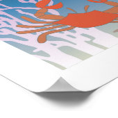 Het Octopus Poster 20x20 (Hoek)