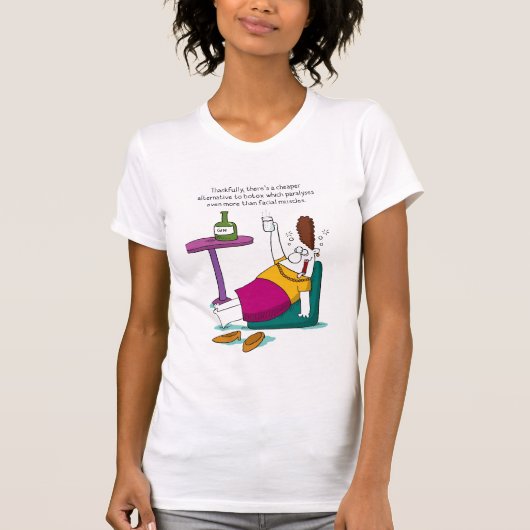 Het Odd-plein Botox Gin T-Shirt (Voorkant)