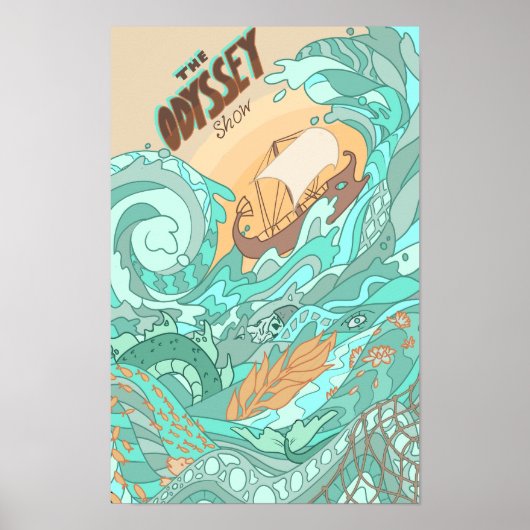 Het Odyssey Show Poster (Voorkant)