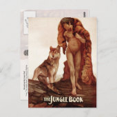 Het Oerwoud Boek: Mowgli en de Lone Wolf Briefkaart (Voorkant / Achterkant)