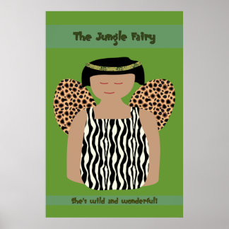 Het Oerwoud Fairy Poster