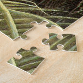 Het oerwoud met de leeuw van Henri Rousseau Legpuzzel (Zijkant)